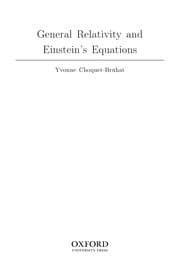 Tapa de General relativity and the Einstein equations