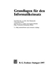 Tapa de Grundlagen für den Informatikeinsatz