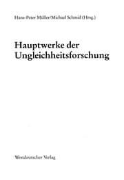 Tapa de Hauptwerke der Ungleichheitsforschung