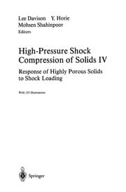 Tapa de High-Pressure Shock Compression of Solids IV