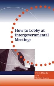 Tapa de How to lobby at intergovernmental meetings