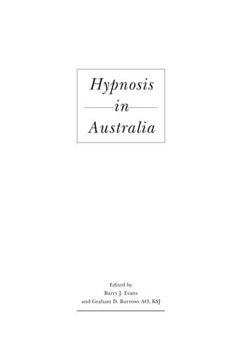 Tapa de Hypnosis in Australia