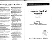 Tapa de Immunochemical protocols