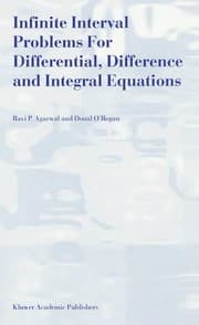 Tapa de Infinite interval problems for differential, difference, and integral equations