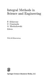 Tapa de Integral methods in science and engineering