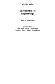 Tapa de Introduction to superstrings