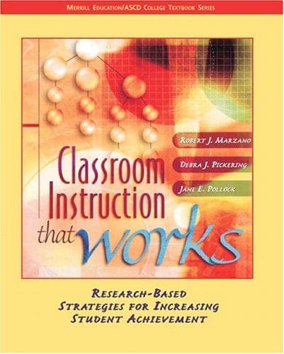Tapa de Classroom Instruction that Works