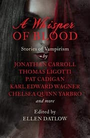 Tapa de A Whisper of Blood: Stories of Vampirism