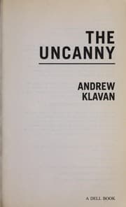 Tapa de The uncanny