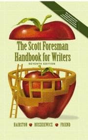 Tapa de Scott Foresman Handbook for Writers with I-Book and 2003 MLA Update Package