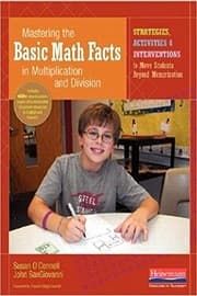 Tapa de Mastering the Basic Math Facts in Multiplication and Division: Strategies, Activities & Interventions to Move Students Beyond Memorization
