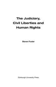 Tapa de The judiciary, civil liberties and human rights