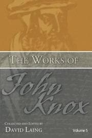 Tapa de The Works of John Knox, Volume 5