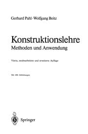 Tapa de Konstruktionslehre