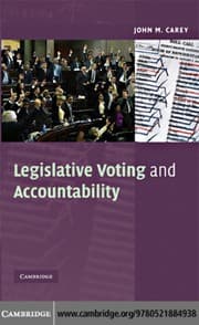 Tapa de Legislative voting and accountability