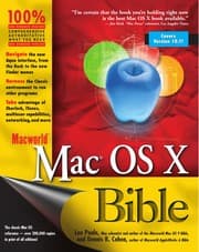 Tapa de Macworld Mac OS X bible