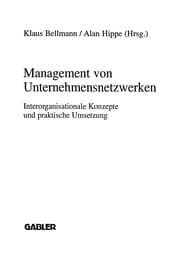 Tapa de Management von Unternehmensnetzwerken