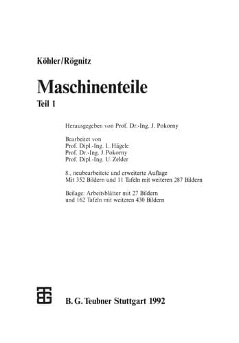 Tapa de Maschinenteile