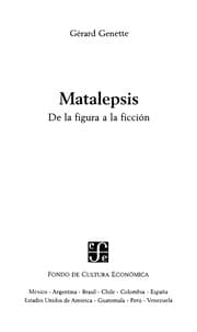 Tapa de Matalepsis