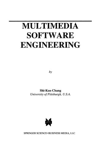 Tapa de Multimedia Software Engineering