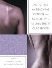 Tapa de Activities for Teaching Gender and Sexuality in the University Classroom