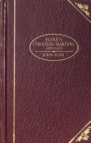 Tapa de Foxe's Christian Martyrs