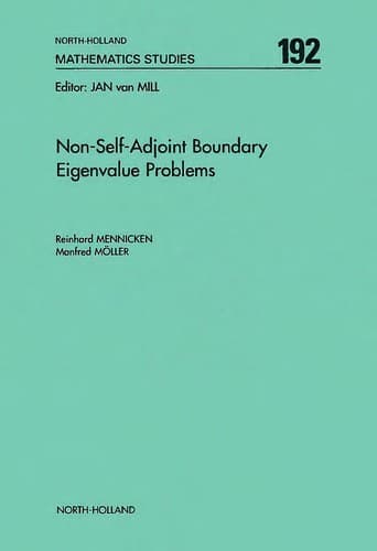 Tapa de Non-self-adjoint boundary eigenvalue problems