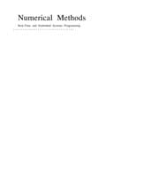 Tapa de Numerical Methods Real Time and Embedded Systems Programming