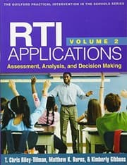 Tapa de RTI Applications, Volume 2: Assessment, Analysis, and Decision Making (The Guilford Practical Intervention in the Schools Series)