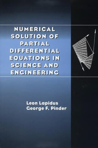 Tapa de Numerical solution of partial differential equations in science and engineering