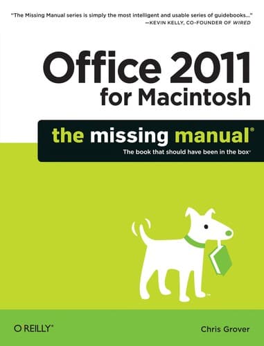Tapa de Office 2011 for Macintosh