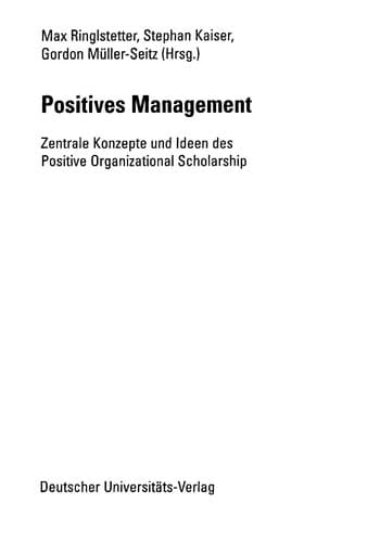 Tapa de Positives Management