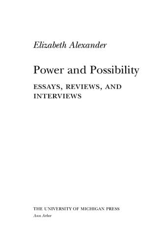 Tapa de Power and possibility