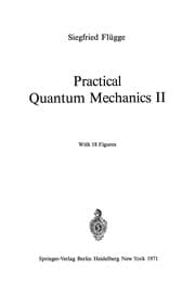 Tapa de Practical Quantum Mechanics II