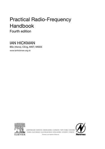 Tapa de Practical radio-frequency handbook