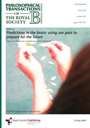 Tapa de Predictions in the brain