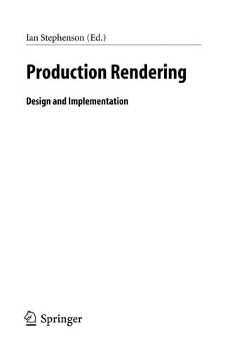 Tapa de Production rendering