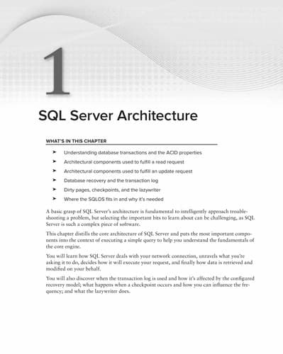 Tapa de Professional SQL server 2008 internals and troubleshooting