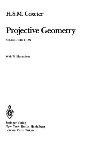 Tapa de Projective Geometry
