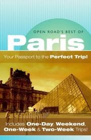 Tapa de Open Road's Best of Paris