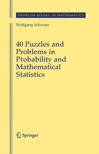 Tapa de 40 puzzles and problems in probability and mathematical statistics