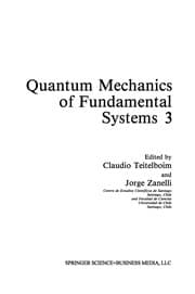 Tapa de Quantum Mechanics of Fundamental Systems 3