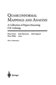 Tapa de Quasiconformal Mappings and Analysis