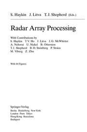 Tapa de Radar Array Processing