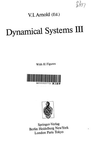 Tapa de Random Dynamical Systems