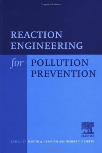 Tapa de Reaction engineering for pollution prevention