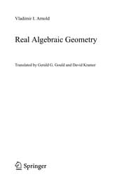Tapa de Real Algebraic Geometry