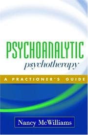 Tapa de Psychoanalytic Psychotherapy