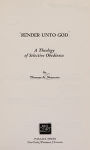 Tapa de Render unto God
