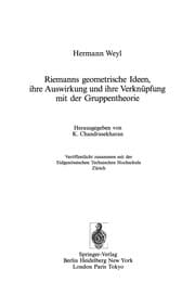 Tapa de Riemanns geometrische Ideen, ihre Auswirkung und ihre Verknüpfung mit der Gruppentheorie
